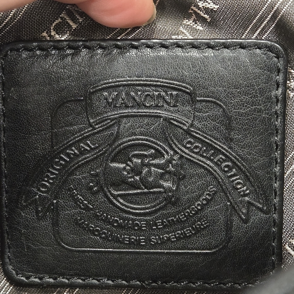 Mancini Leather Unisex Crossbody Wallet Bag - Picture 7 of 8